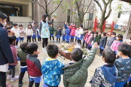 とんどをしました