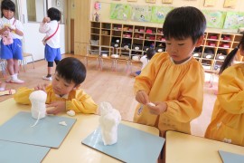 黄組の貯金箱～作品展～