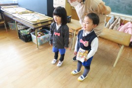 お当番活動～赤組～