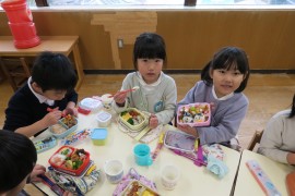 最後の『お弁当の日』～青組～