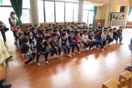 青組さんをお祝いしよう