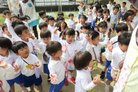 赤組さんの様子