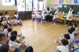 きゅうりのおすそ分け