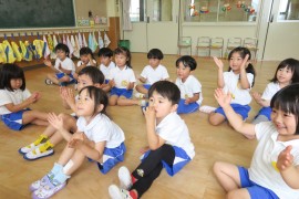 たんぽぽ組のリズムうち